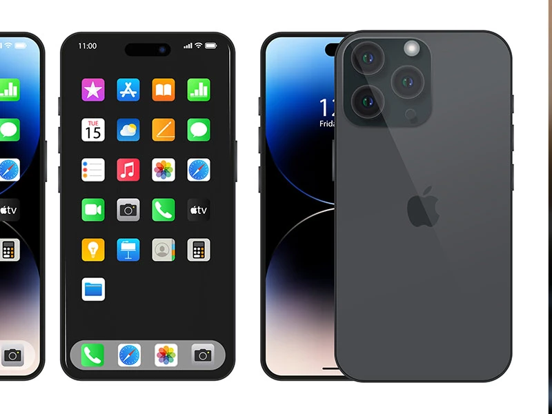 APPLE iPhone 15 Plus 128GB Black (2023) - Reconditionné - Excellent état