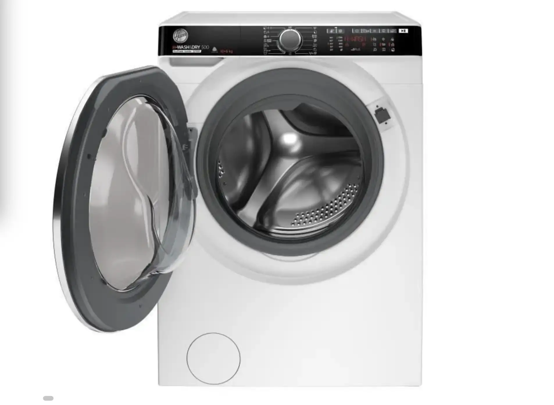 Lave-linge séchant HOOVER HDP5106AMBC/1-S H-Wash&Dry500 - 10 /6 kg - Induction - 1500 trs/min - Vapeur - Connecté - Blanc