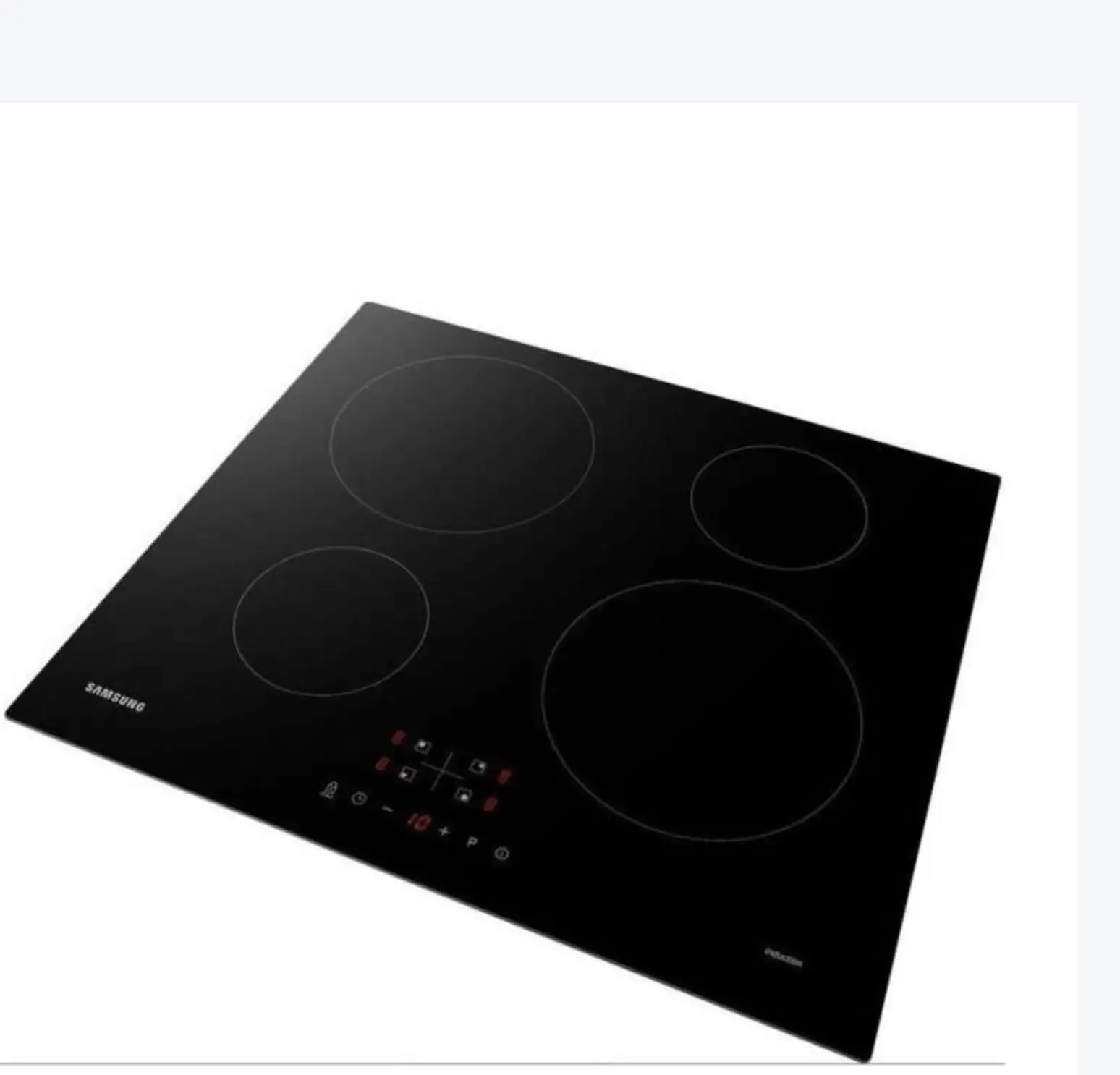 Table de cuisson induction SAMSUNG - 4 zones - L59 x P57 cm