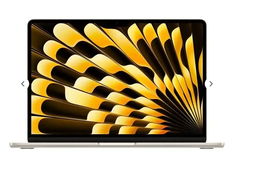 Apple - 13,6" MacBook Air M4 (2025) - RAM 16Go - Stockage 256Go - CPU 10 cœurs - GPU 8 cœurs - Lumière Stellaire