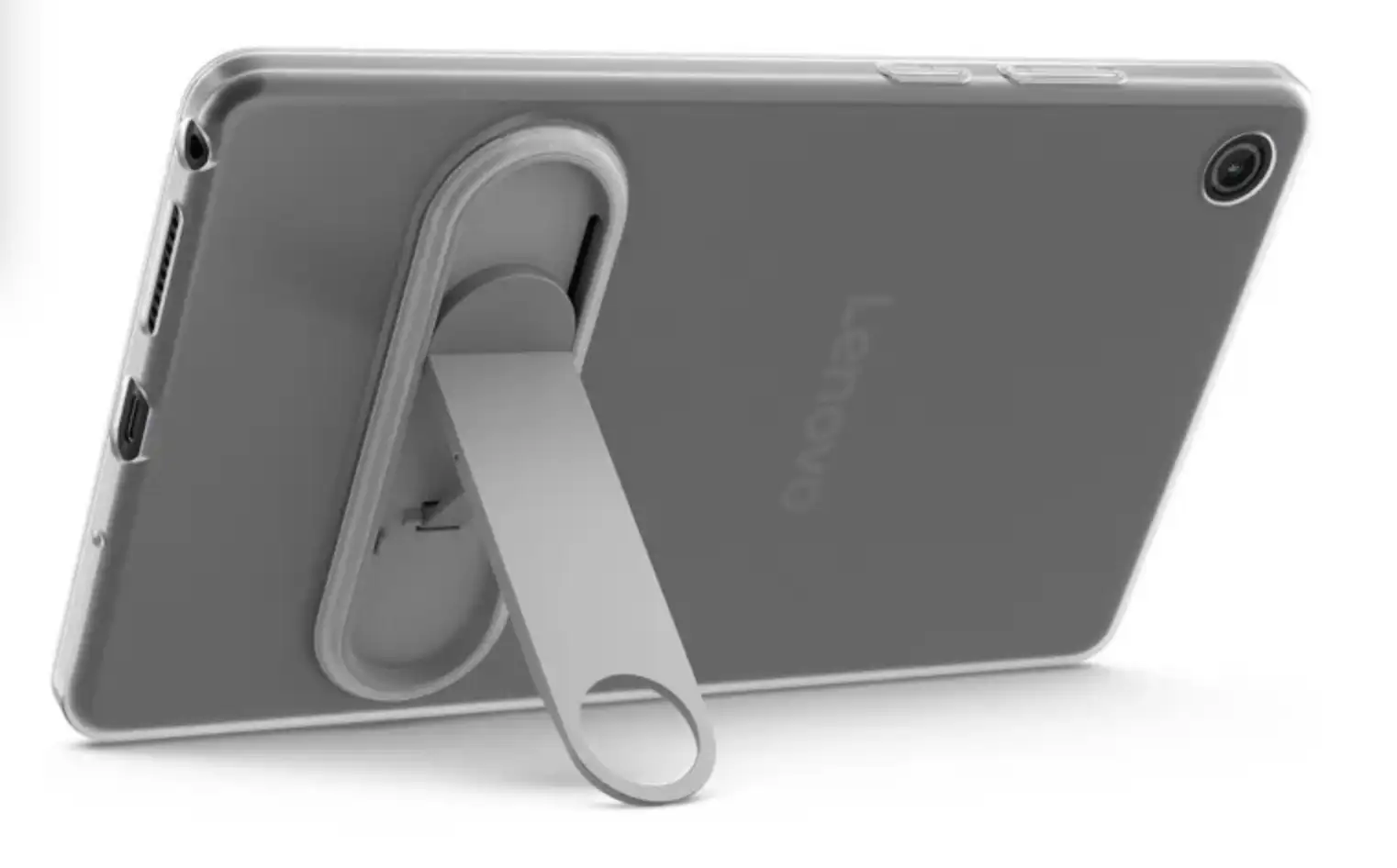 Tablette tactile Lenovo Pack Tab One 8,7" 64 Go Gris anthracite + coque de protection transparente