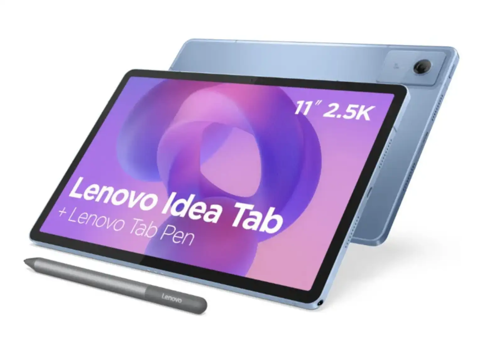 Tablette tactile LENOVO Idea Tab - 11" 2,5K IPS - 4 Go RAM - Stockage 128 Go - Bleu + Stylet