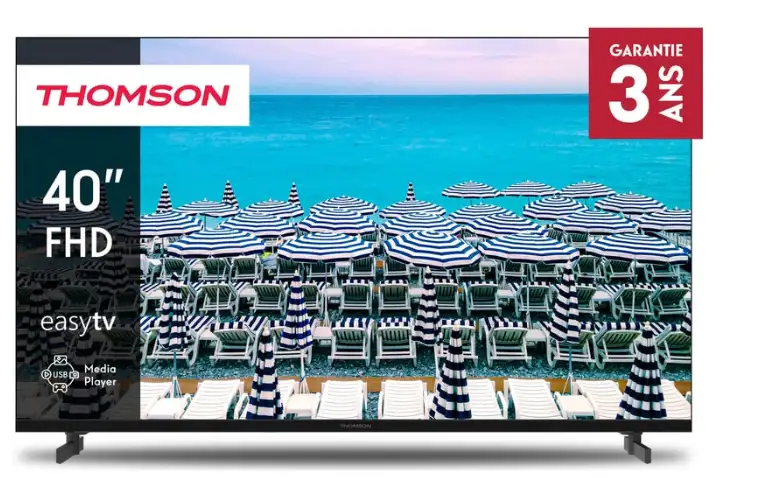 THOMSON 43" (109 cm) LED FHD Téléviseur - Easy TV - 43FD2S13