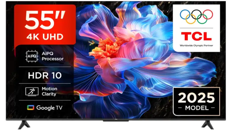 TCL 55T69C - TV QLED 55" (140 cm) - 4K UHD 3840x2160 - HDR10+ - Android TV - 3xHDMI - WiFi