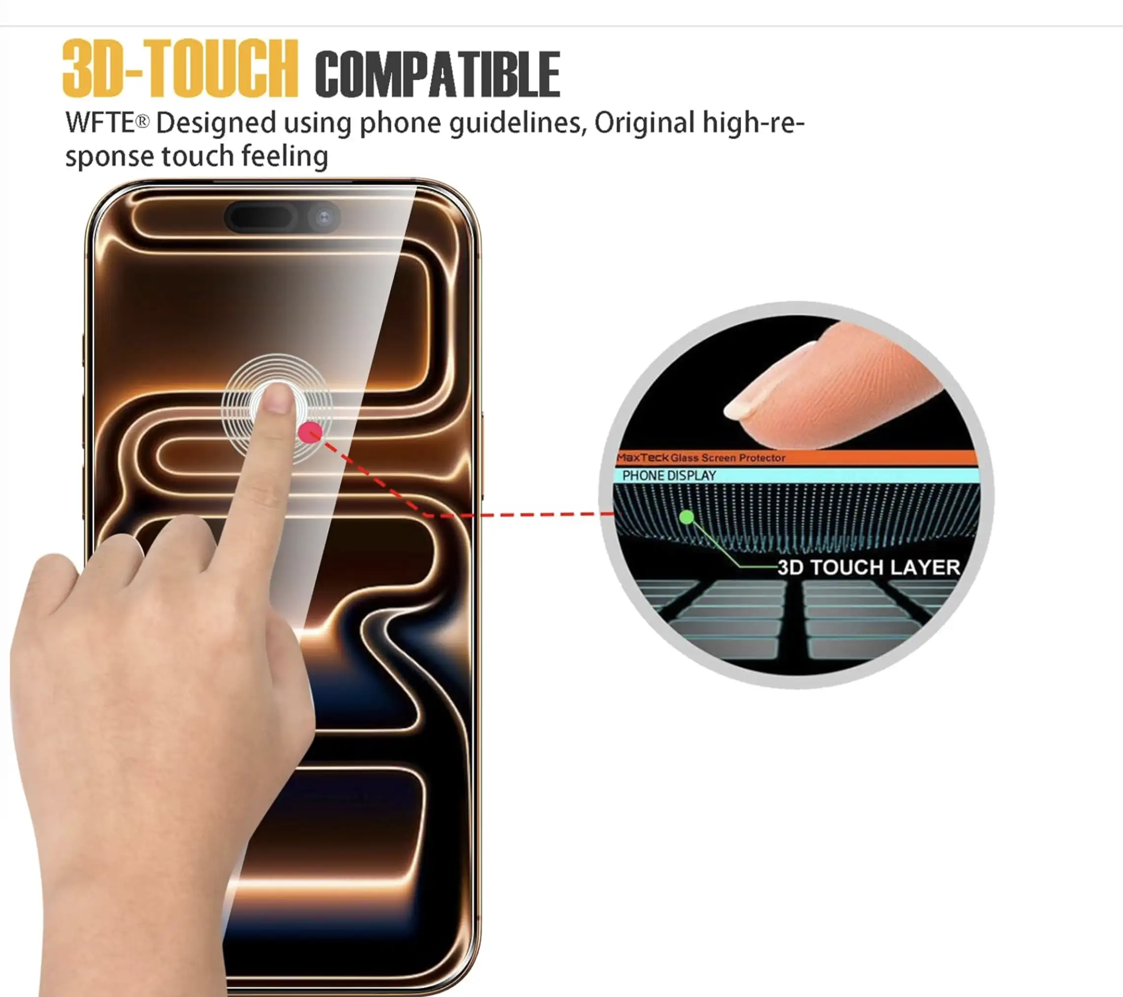 3 Pièces Verre Trempé pour iPhone 17 6.3" + 1 Pièces Caméra Arrière Protecteur, Norme militaire Protection écran, Verre ultra-résistant 9H+, Outils d'installation auxiliaires inclus