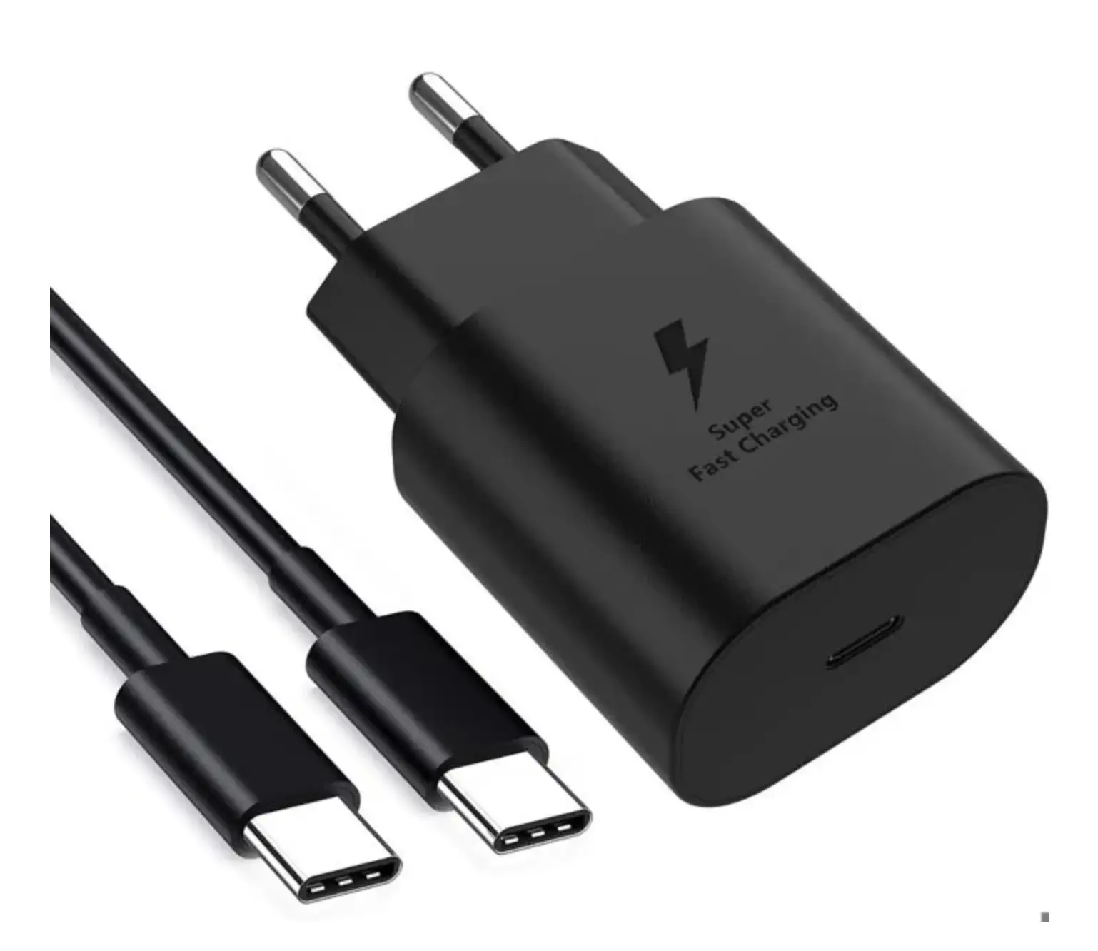 Chargeur Rapide 25W + Câble USB-C Pour Samsung