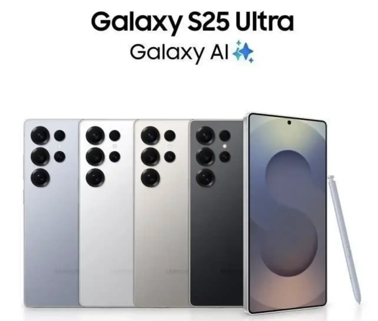 SAMSUNG Galaxy S25 Ultra AI Smartphone 256 Go Noir Titan Neuf