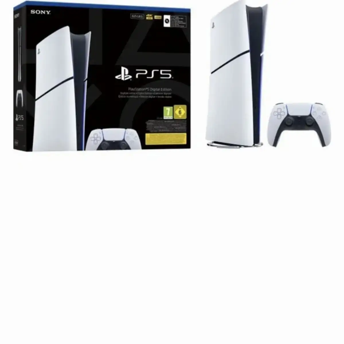 Console PlayStation 5 - Edition Digitale (Modèle Slim sans lecteur CD